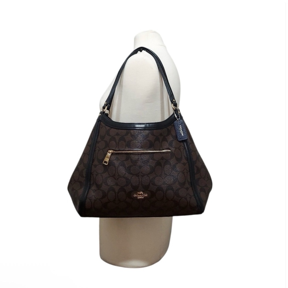 Coach Signature Kristy Leather Shoulder Bag